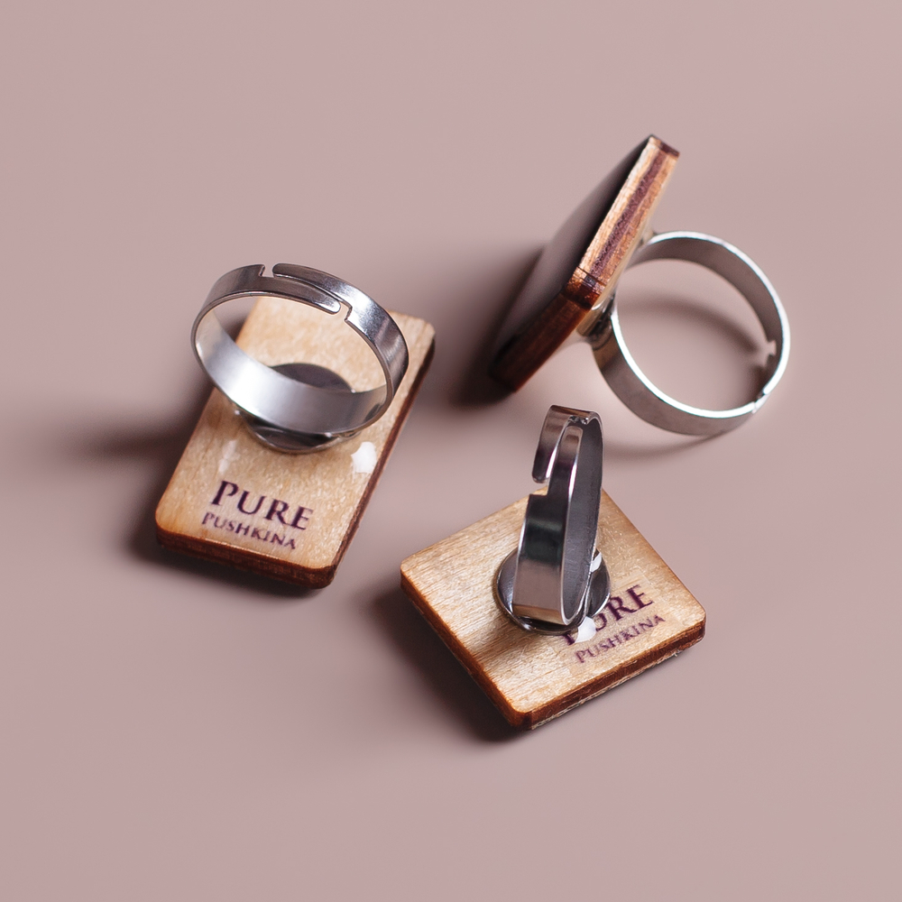 Комплект Украшений - Ромбы - Зебра