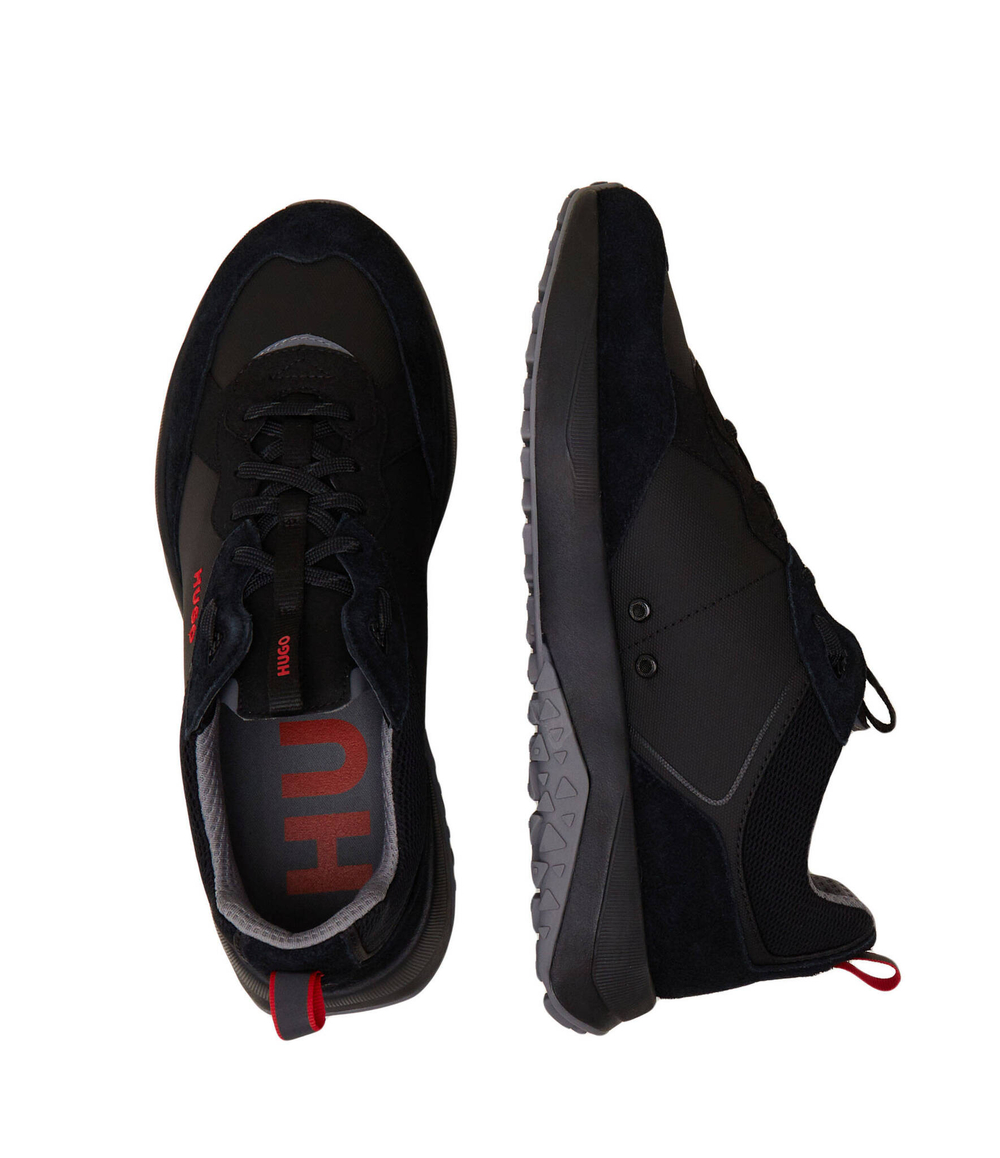 Кожаные кроссовки kane HUGO - черный(50504348)