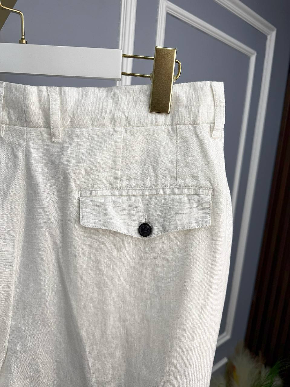 Льняные брюки Brunello Cucinelli