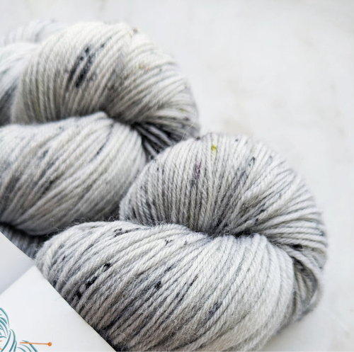 Носочная пряжа, цвет "Дождь"