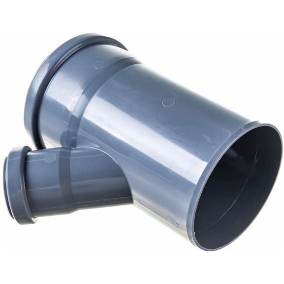 Тройник Политэк Пайп 110х50/45гр. ВК (50) купить в Москве и Московской области по низкой цене с доставкой по России — (1) Тройник Политэк Пайп 110х50/45гр. ВК (50) — (1)