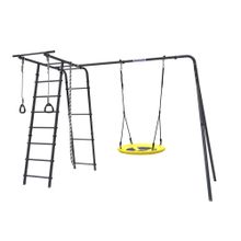 ROMANA Полянка Плюс 2 (антрацит) (с качелями гнездо 100см)