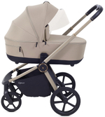 Детская коляска Rant Flex Therm Soft 3 в 1 с автокреслом Evomax Black Sandy Beige