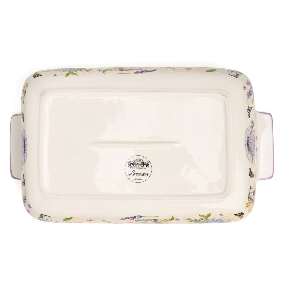 БЛЮДО ДЛЯ ЗАПЕКАНИЯ LEFARD "ЛАВАНДА" ПРЯМОУГ.2,8 Л 33,5*19,5*7,5 СМ