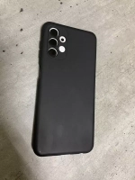 Накладка Samsung A13 силикон Black