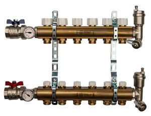 Коллекторы Stout SMB 0468 в сборе из латуни