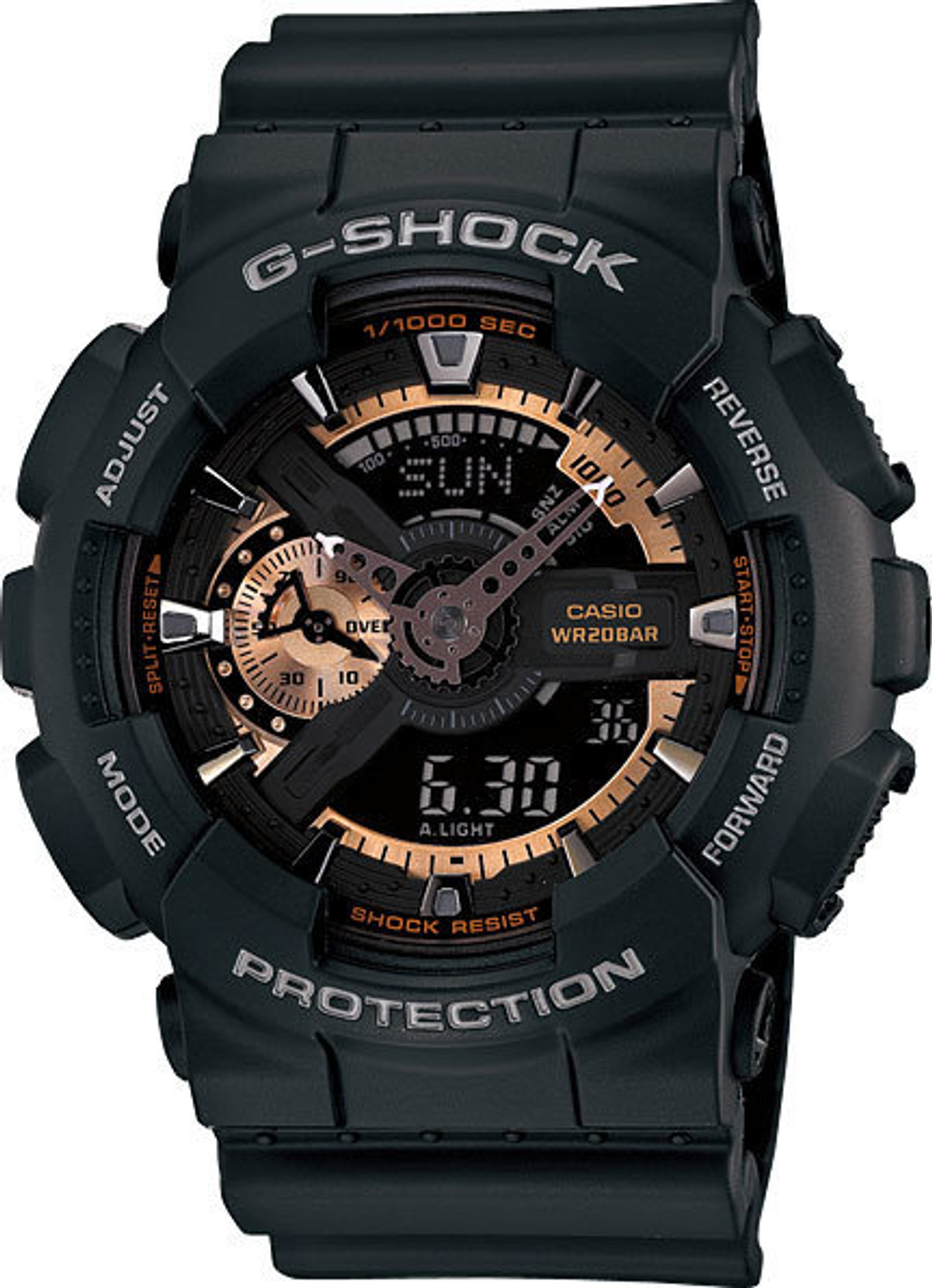 Японские наручные часы Casio G-SHOCK GA-110RG-1A