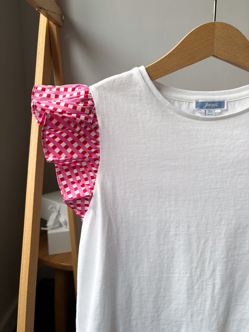 Хлопковый футболка Jacadi, 140