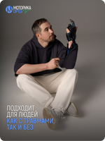 Худи с капюшоном мужская ТР, серый