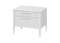 Тумба прикроватная Type 2 ящика ширина 60 см (белый)