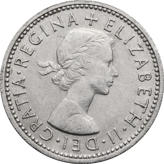 1 шиллинг 1962 Великобритания (Английский герб) XF