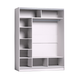 Шкаф-купе Strike 1600 Белый