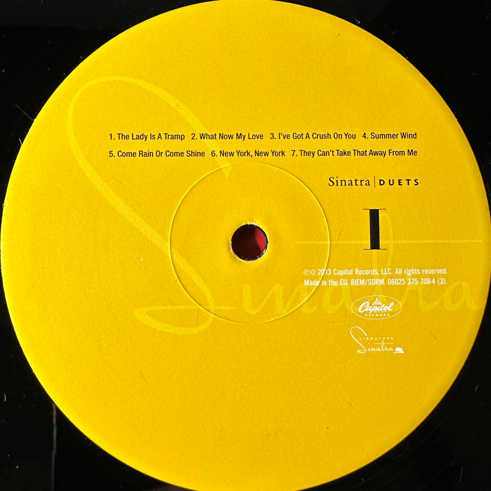 Sinatra ‎– Duets 2LP (Европа 2014г.)