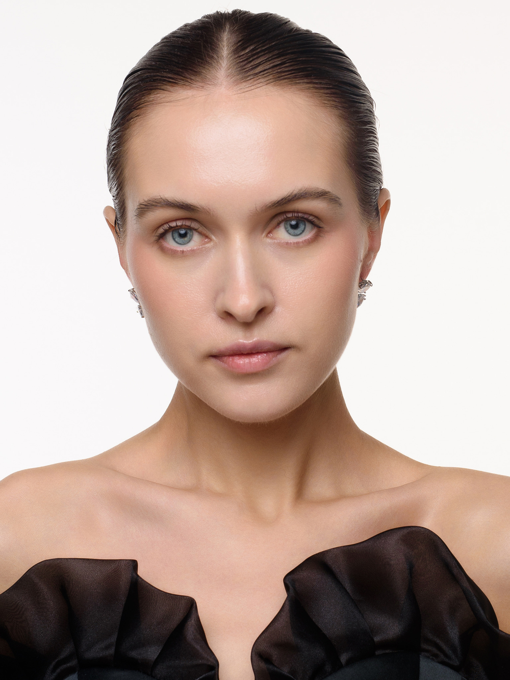 Серьги "Shine drop" Silver