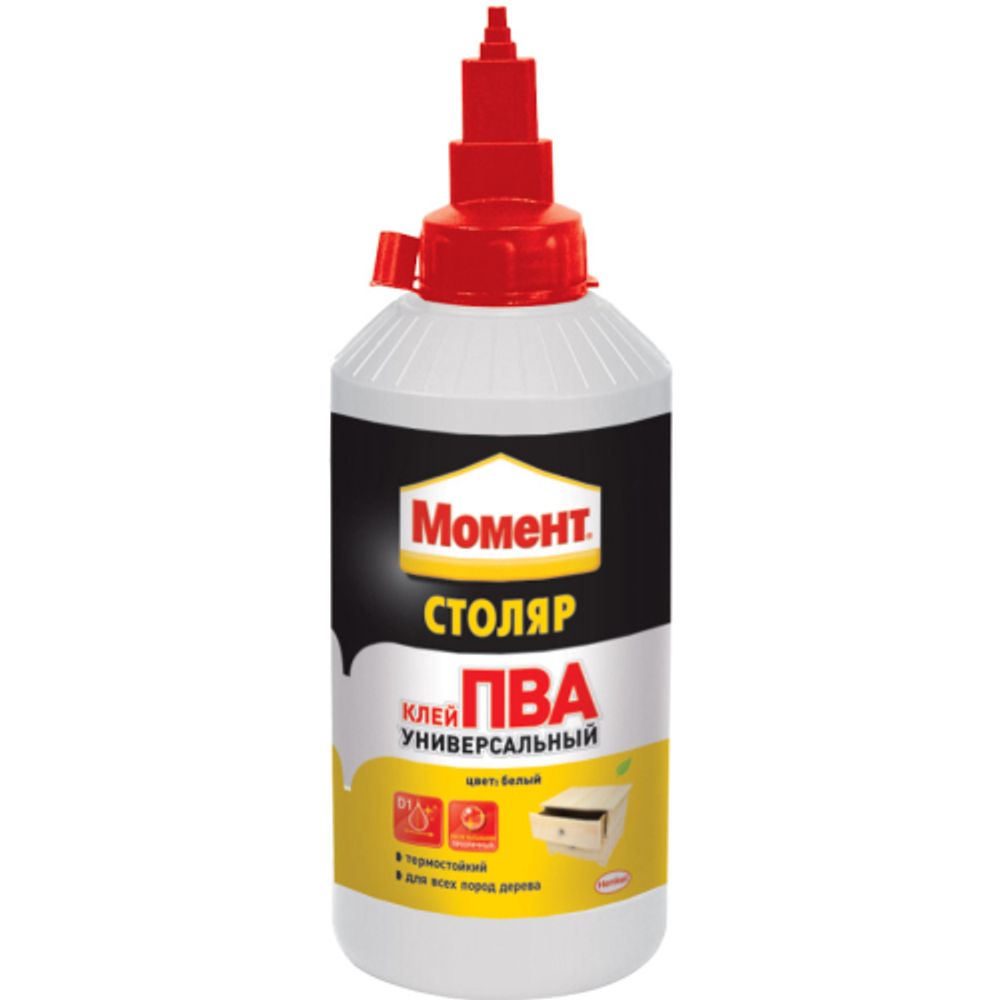 Клей Момент 1960504 Столяр ПВА универсальный 750 гр. | Клеи бытовые и универсальные