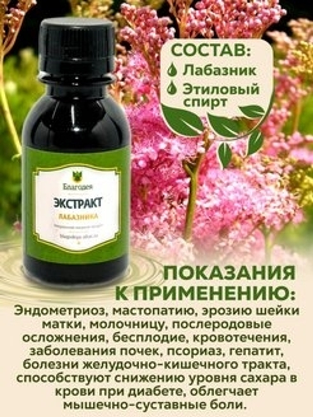 Настойка лабазника