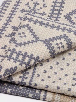 Простынь на резинке Сказка "Скандинавия" 120х200 см, перкаль