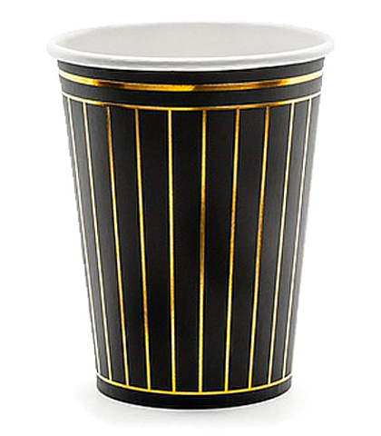 Стакан Black&Gold Линии-260мл-6шт