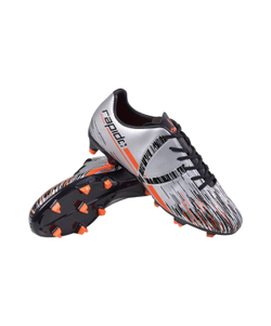 Бутсы футбольные Rapido FG Silver/black, детский