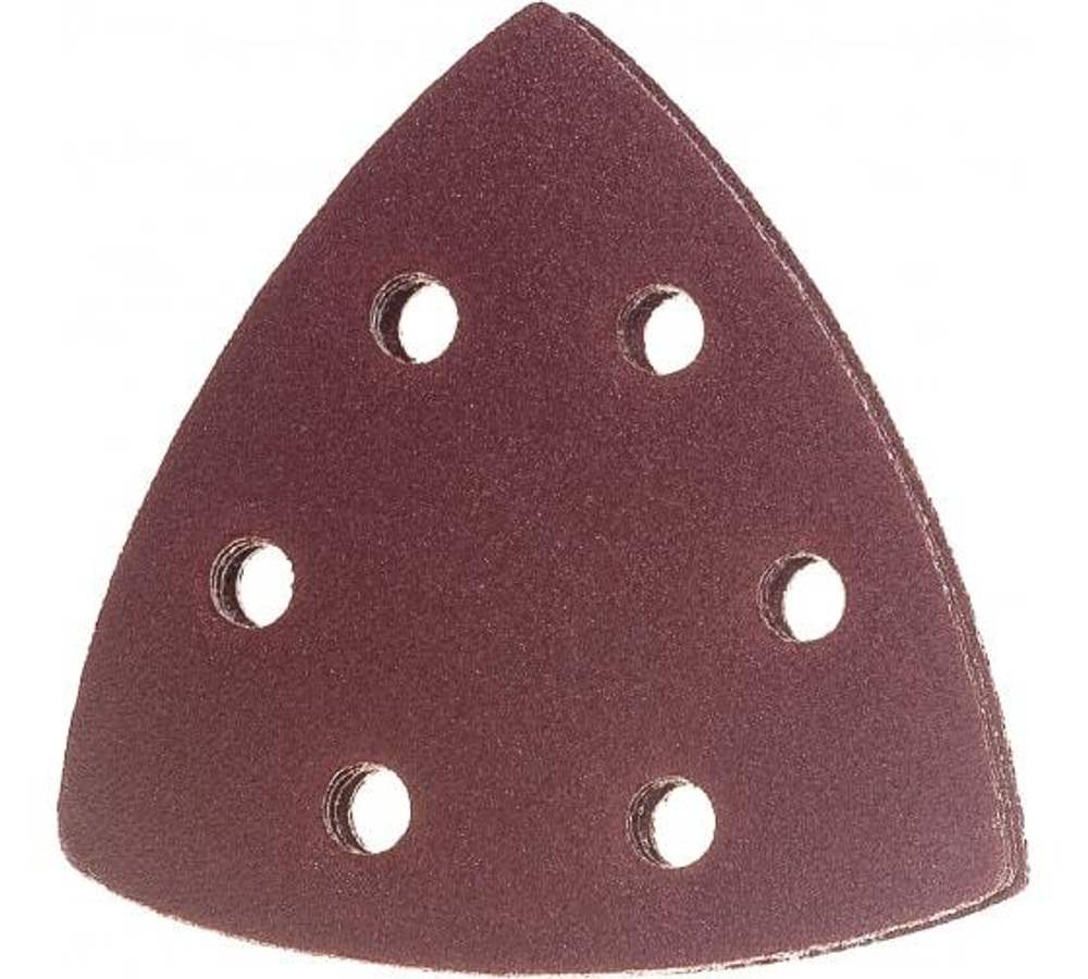 ТРЕУГОЛЬНИК АБРАЗИВНЫЙ MATRIX НА ВОРС/ПЕРФ ПОД ЛИПУЧКУ Р120 93ММ 5ШТ 73862