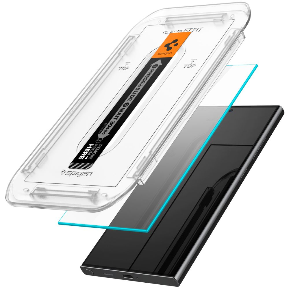 Стекло  Spigen GLAS.TR ”EZ FIT” 2-PACK GALAXY S24 ULTRA CLEAR