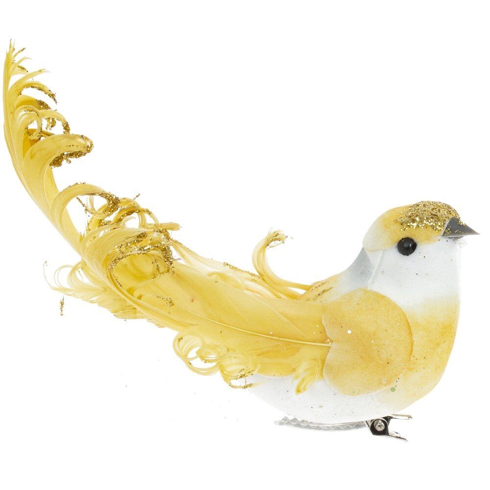 GAEM Изделие декоративное "Птичка", L12 W4 H5,5 см, 2в.