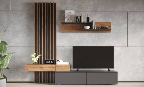 Гостиная Риана 2,07м Вотан/Антрацит