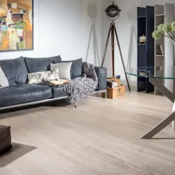 Инженерный паркет Coswick Дуб Белый Иней (White Frost) Шелковое масло