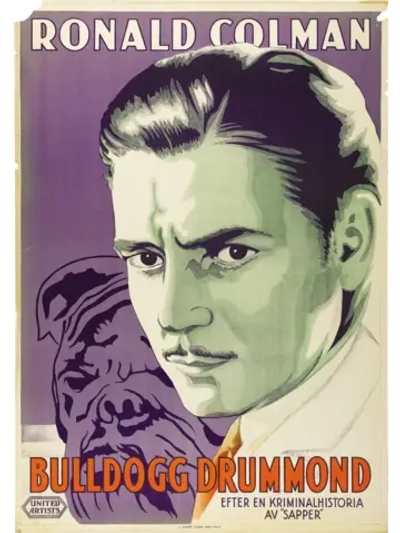 Бульдог Драммонд (1929) (DVD-R), Русский язык.