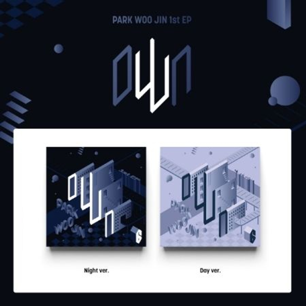 Альбом PARK WOO JIN (AB6IX) - oWn 1st EP Album 2 Version SET