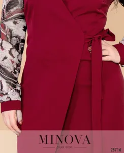 Платье 1120б-марсала Minova