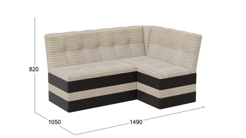 Скамья угловая «Оскар» исп. 2