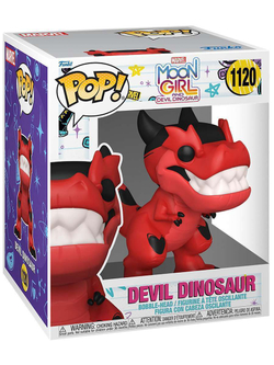 Фигурка Funko POP! Bobble Marvel Moon Girl and Devil Dinosaur Devil Dinosaur 6" (1120) 65673