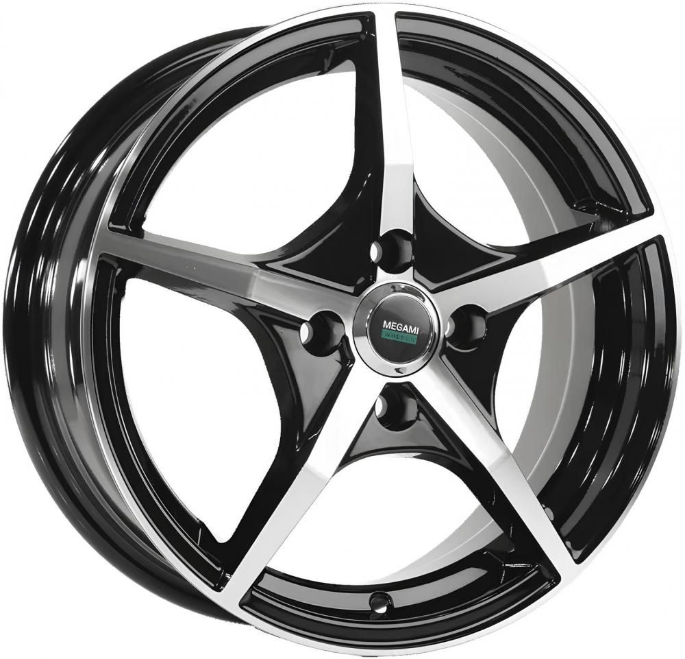 Megami MGM-19 5.5x14 4x100 ET 40 Dia 54.1 (BFP)