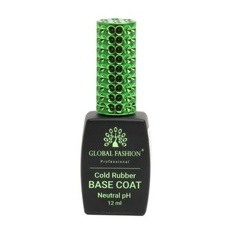 База для гель лака Global Fashion, Rubber Base Coat without Chemical 12 мл