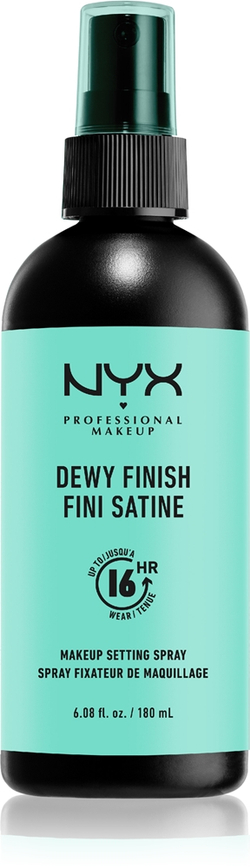 NYX Professional Makeup Makeup Setting Spray Dewy - Спрей для фиксации загара, 180 ml