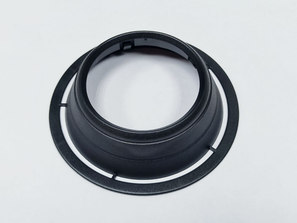 Бленда (маска) для линз №42 Hight Plate Black (черная) 3.0 дюйма, 1шт