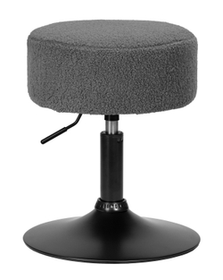 Пуф DOBRIN DANNY BLACK (темно-серое букле (16))