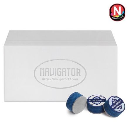 Наклейка для кия Navigator Blue Impact Pro ø13мм Hard Max 1шт.