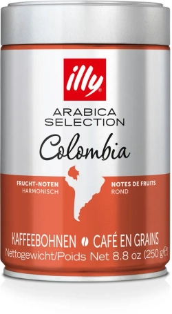 Кофе в зернах illy Arabica Selection, Колумбия, 250 г