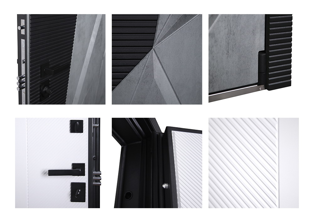 Стальная дверь "Лабрадорит" 3D. Заказная модель.