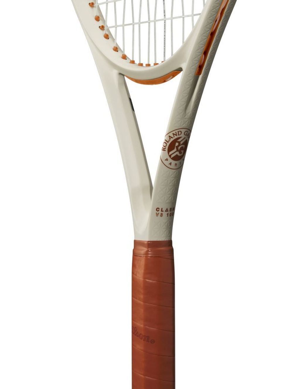 Теннисная ракетка Wilson Clash 100 V3.0 Roland Garros + струны
