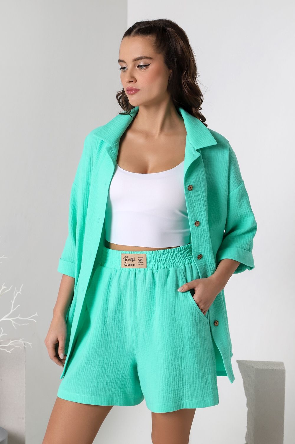 Костюм женский Круиз-3 Виотекс МЯТНЫЙ