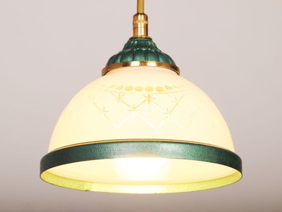 Подвесной светильник Reccagni Angelo L.7202/16 GREEN