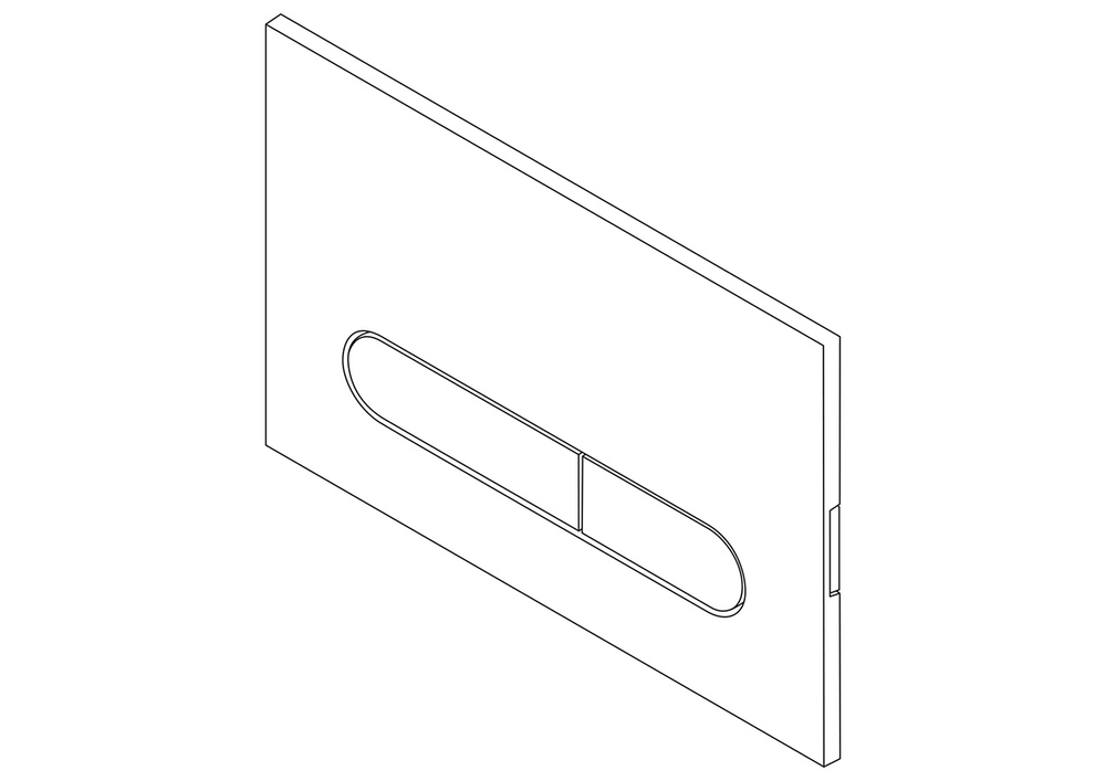 Кнопка смыва BelBagno PROSPERO CZR/BB-PR-BORO, брашированное золото