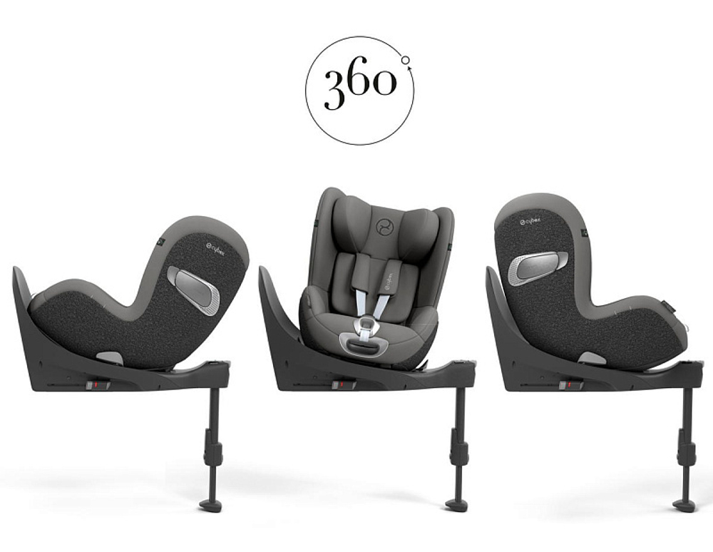 Автокресло Cybex Sirona T i-Size с базой isofix Base T Mirage Grey