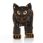 Деревянный конструктор Механический Чёрный котёнок (EWA)