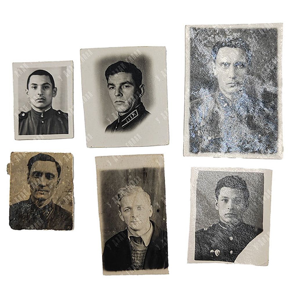 Военные.Фотографии ч/б период 20-40-е гг. Размер 3х4.