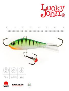 Балансир Lucky John BALTIC 6 с тр. 60мм/24 блистер