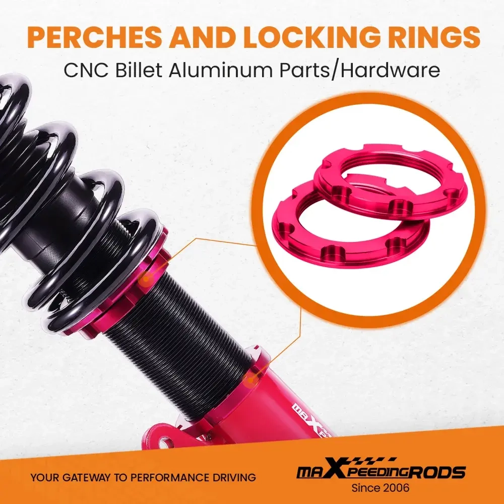 Maxpeedingrods Coilovers Coil Suspension Struts для автомобиля BMW E46 3 Series 1998-2005 lowering kit